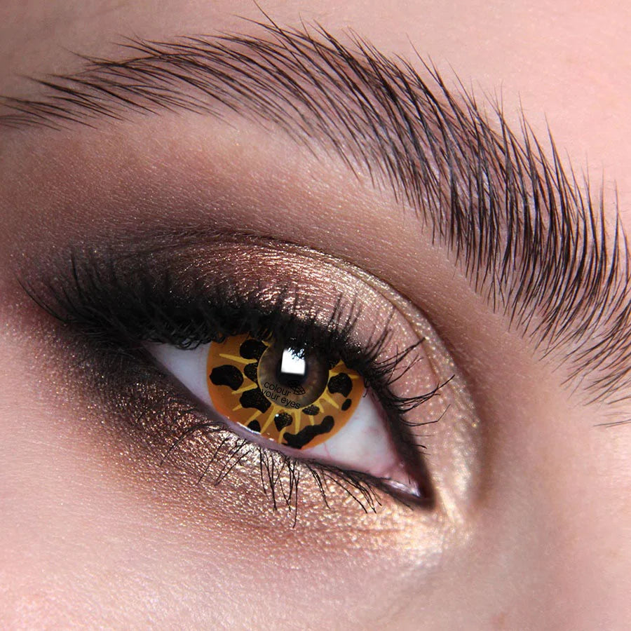 Infected contact lenses