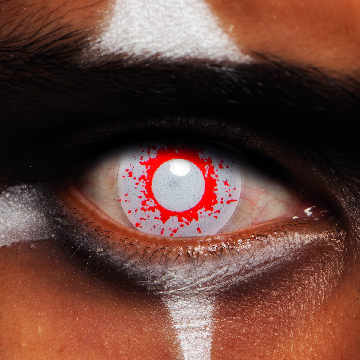 JOR LENSES Blind Bloodshot Drops Gothic contact lens
