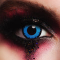 JOR LENSES Angelic Blue Haunted contact lens
