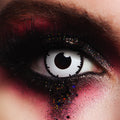 JOR LENSES Dead White Haunted contact lens