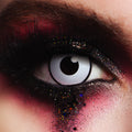 JOR LENSES Glass White UV Haunted contact lens