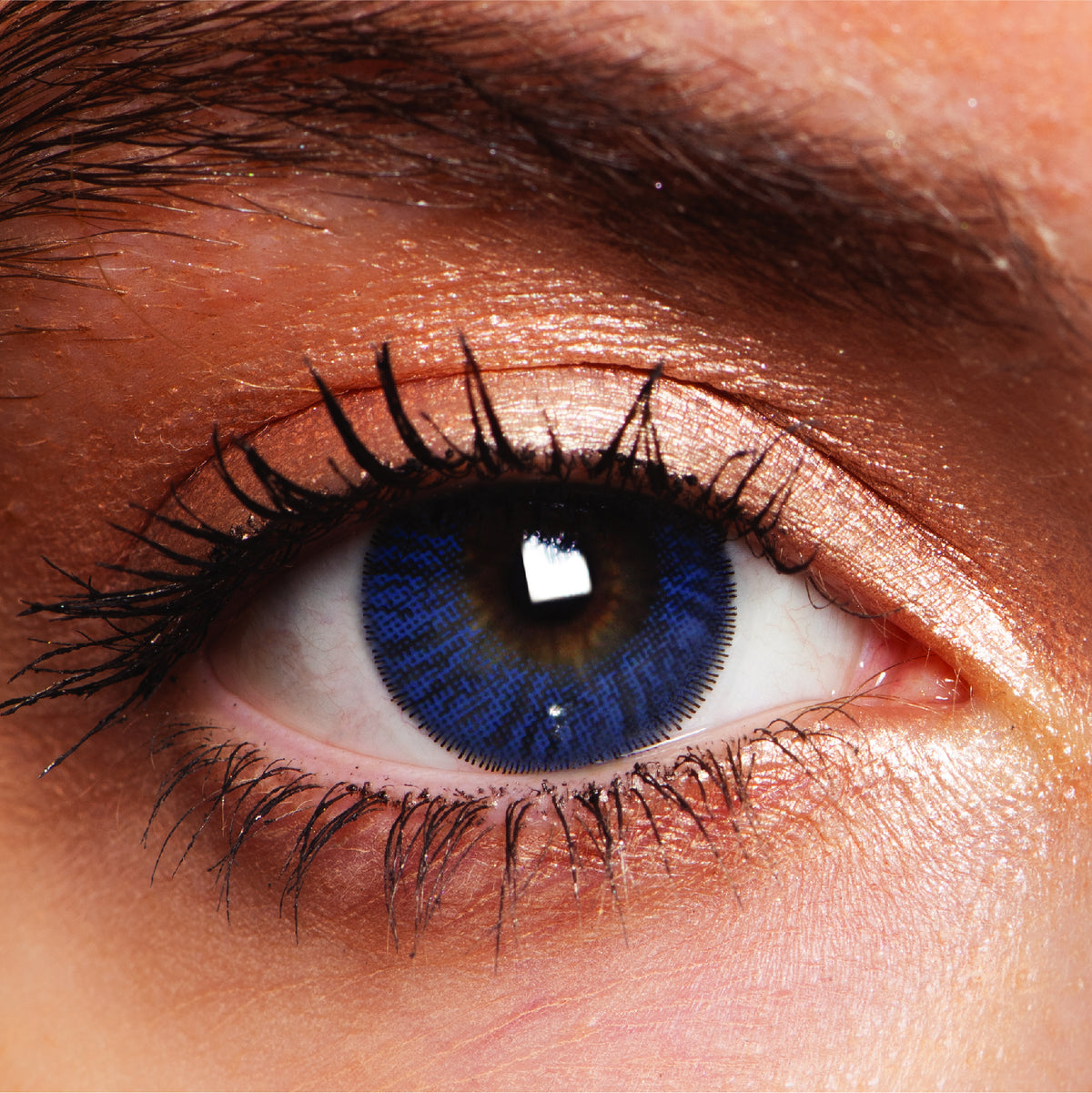 JOR LENSES Misty Blue Natural Blue contact lens