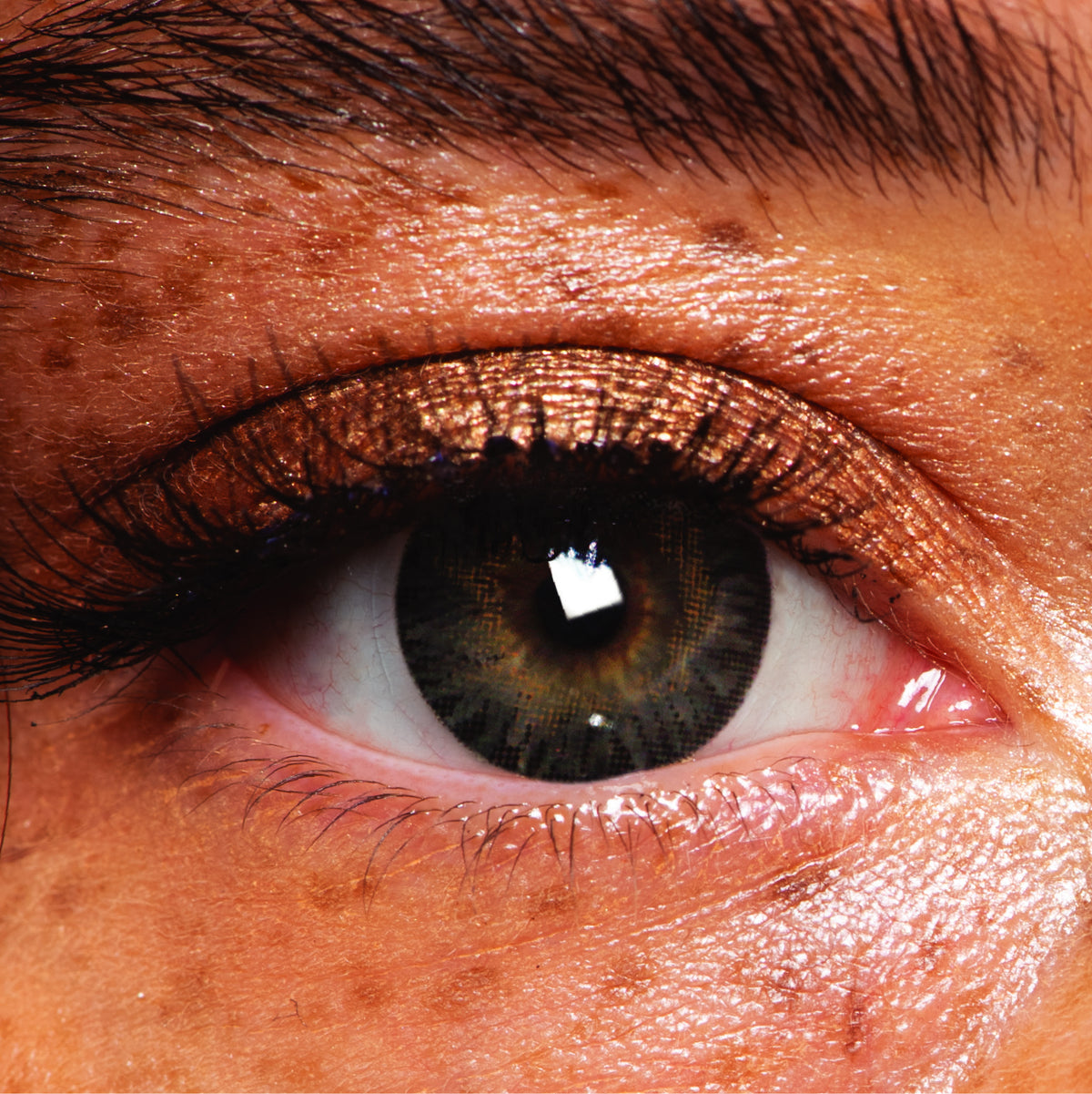 JOR LENSES Forest Green Natural Green contact lens