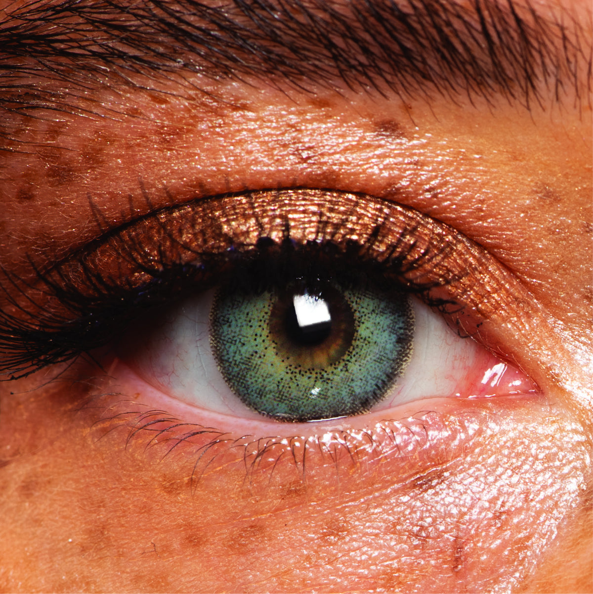 JOR LENSES Juniper Berry Natural Green contact lens