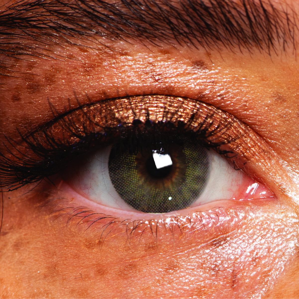 JOR LENSES Winter Fern Natural Green contact lens