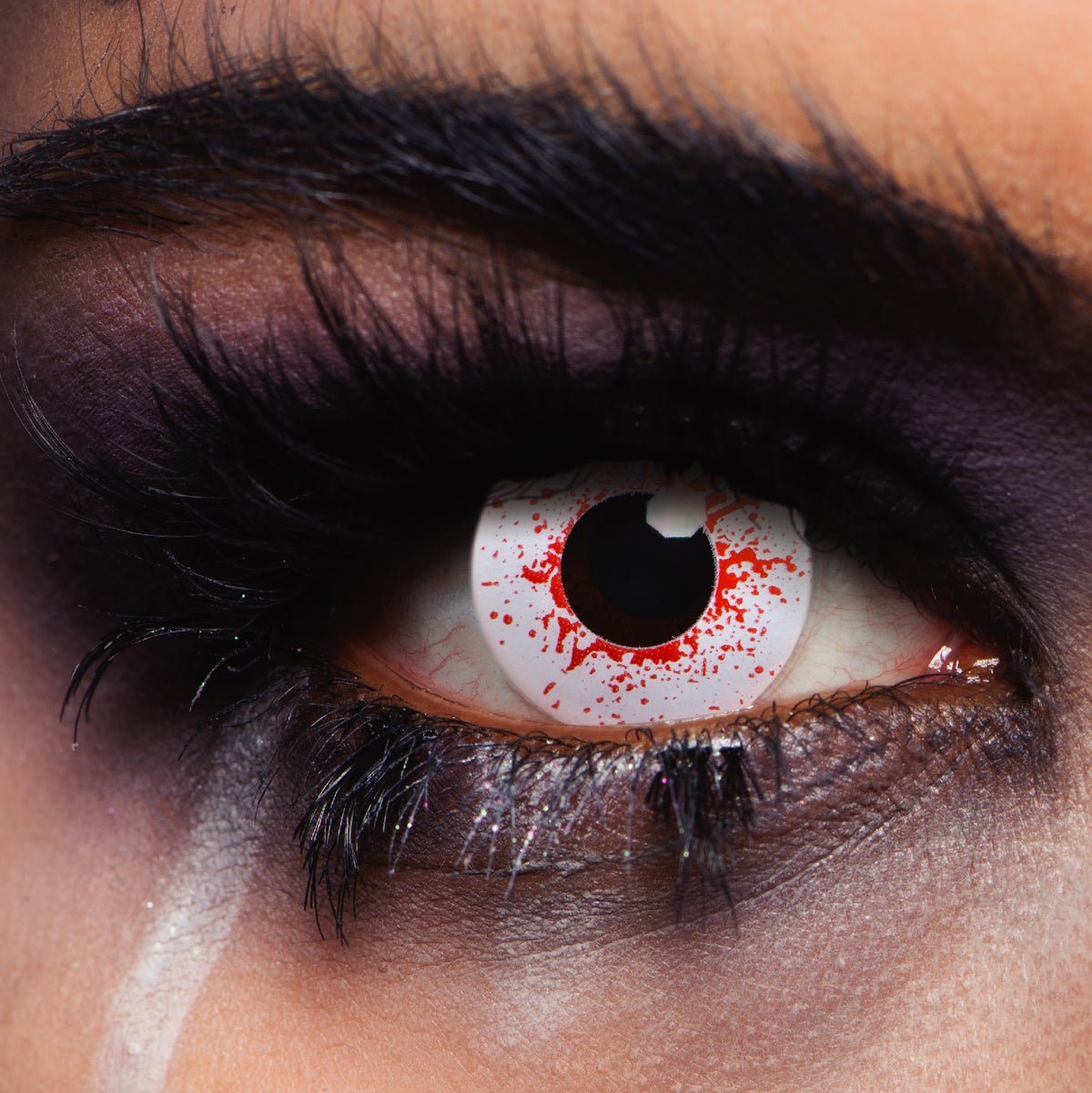 JOR LENSES Bloodshot Drops Halloween contact lens