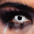 JOR LENSES Whiteout Halloween contact lens